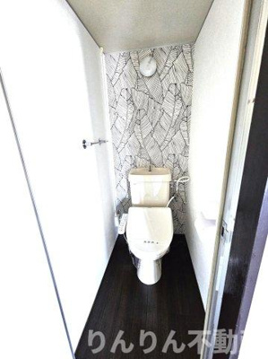 【トイレ】 | ガーデンヒルズ住吉Ⅰ | 清潔感のあるトイレです