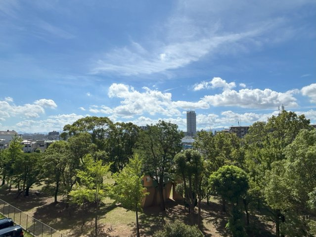 ファミールハイツ泉大津セントハーバーシティ1番館の展望|バルコニーからの眺め