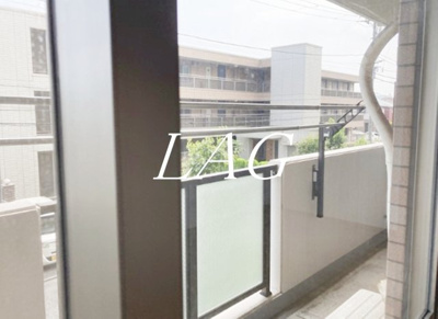 【バルコニー】 | ゼファーシャン・ティオン蘇我弐番館 | バルコニーです。