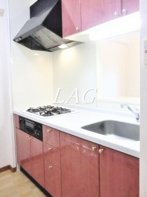 【キッチン】 | ゼファーシャン・ティオン蘇我弐番館 | キッチンです。