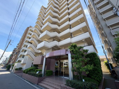 【外観】 | ディオフェルティ住吉公園通り | 【南・北・西向きの三方角部屋】日当たり・通風良好です！たっぷりの陽光に包まれる明るい住まいに気持ちも明るくなりますよ♪