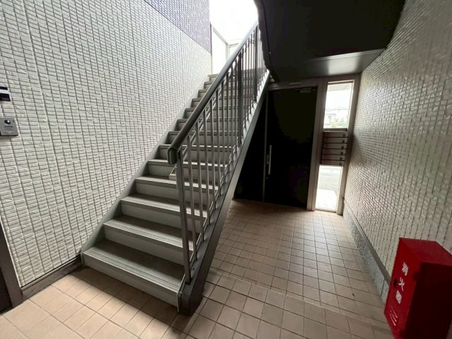 プロヌーブ新白河Ⅱのロビー