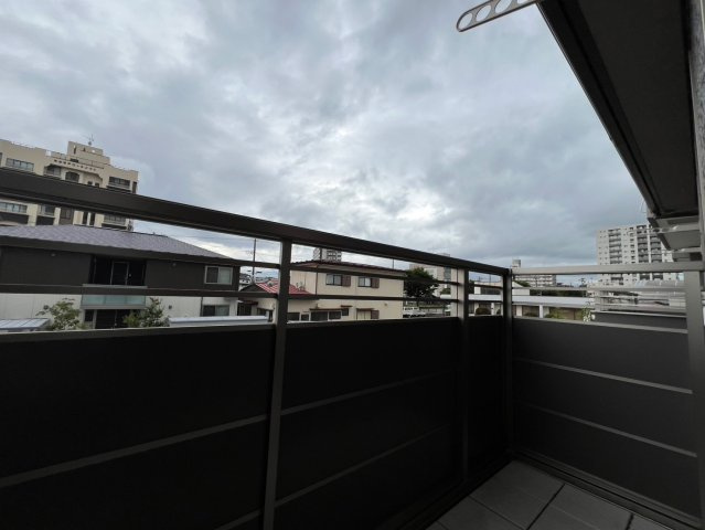 プロヌーブ新白河Ⅱのバルコニー