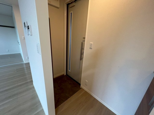 プロヌーブ新白河Ⅱの玄関