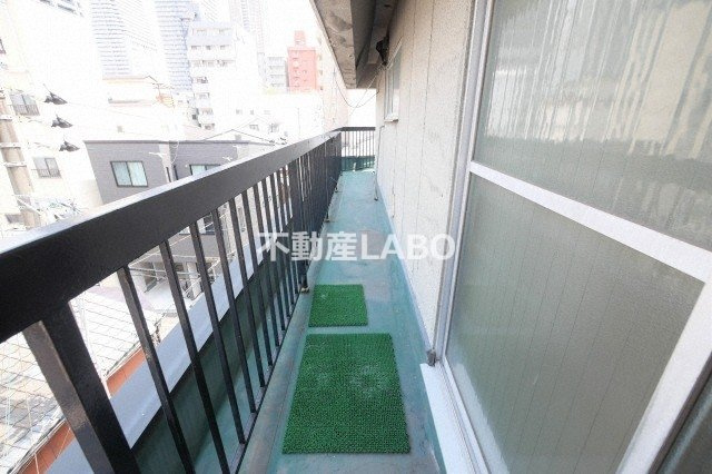 ガレン弁天のバルコニー