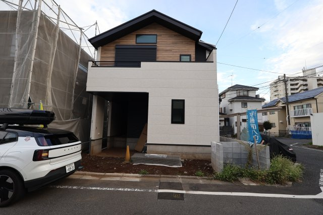 《仲介手数料無料》練馬区石神井台３丁目20-24新築一戸建てKEIAI STYLEの外観|撮影日 2025年9月25日 14:30 晴れ