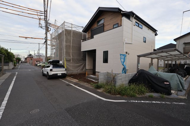 《仲介手数料無料》練馬区石神井台３丁目20-24新築一戸建てKEIAI STYLEの外観|撮影日 2025年9月25日 14:30 晴れ