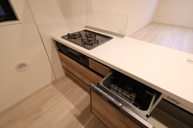 《仲介手数料無料》練馬区石神井台３丁目20-24新築一戸建てKEIAI STYLEのキッチン|撮影日 2025年9月25日 16:40 曇り