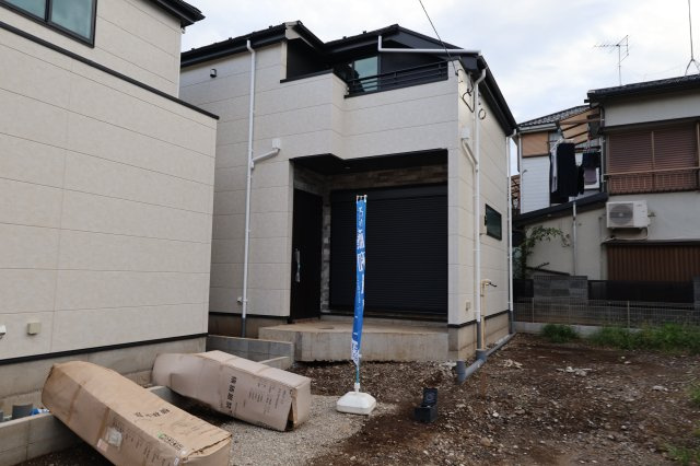 《仲介手数料無料》練馬区石神井台３丁目20-24新築一戸建てKEIAI STYLEの外観|撮影日 2025年9月25日 16:40 曇り