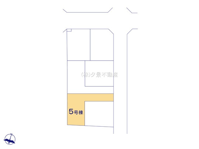 《仲介手数料無料》練馬区石神井台３丁目20-24(5号棟)新築一戸建てKEIAI STYLEの区画図