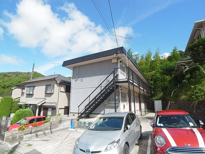 【外観】 | BLANCUBE大池 | 緑を感じる事が出来る閑静な住宅街のリノベーションアパート