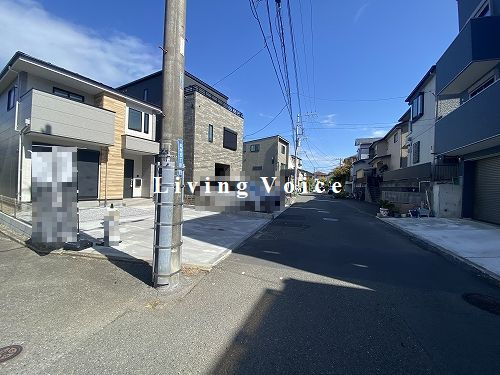 【前面道路含む現地写真】 | 【仲介手数料０円】茅ヶ崎市本村1期　新築一戸建て | 【仲介手数料０円】茅ヶ崎市本村1期　新築一戸建て