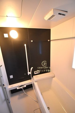 Cradlegarden　 北茨城市大津町北町　第12　3の浴室|ゆったりした1坪タイプシステムバスです。追い焚き機能付きで生活時間の違うご家族にもとても便利です！