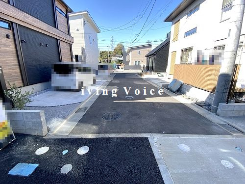 【前面道路含む現地写真】 | 【仲介手数料０円】伊勢原市沼目第25　新築一戸建て | 伊勢原市沼目第25　新築一戸建て