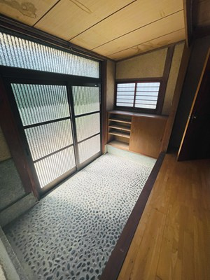 忠見貸家　の玄関|シンプルで使いやすい玄関です