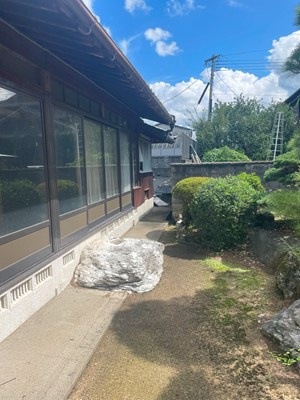 忠見貸家　の庭|お庭です