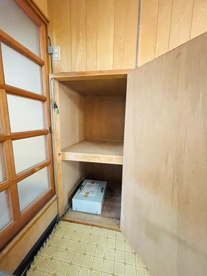 忠見貸家　の収納|こまごまとしたものを収納できそうですね