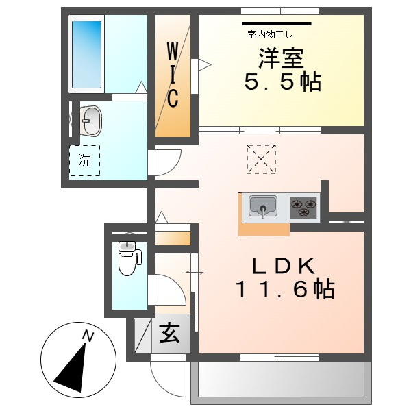 フソラの間取り