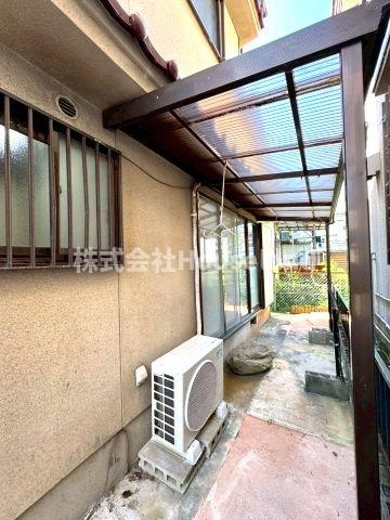 岩出相谷戸建のバルコニー