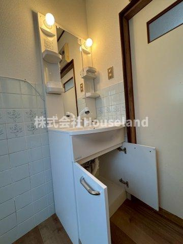 岩出相谷戸建の洗面所