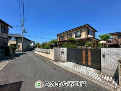 【前面道路含む現地写真】 | 宇都宮市鶴田町戸建 | 前面道路含む現地写真です。