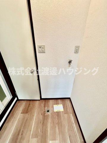 輝サンライフの設備|室内洗濯機置場