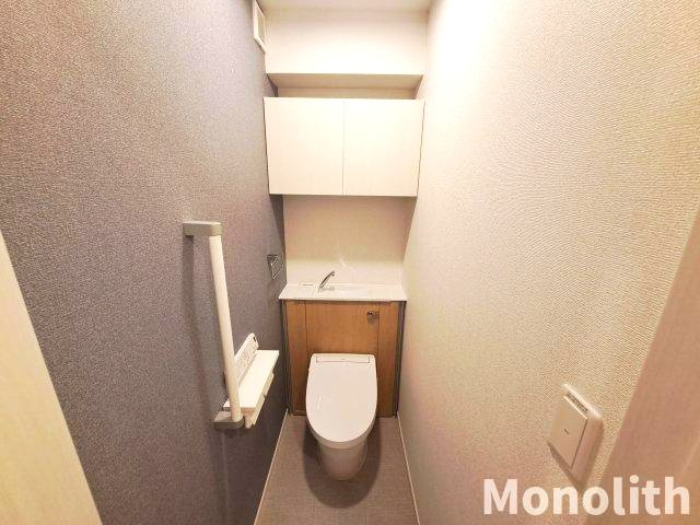 アイマコート初芝のトイレ