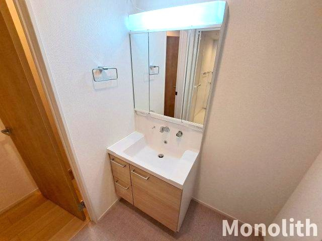 アイマコート初芝の洗面所