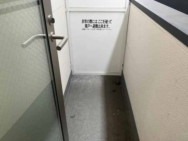 ARMY Iのバルコニー|落ち着いた時間を過ごせるバルコニーです