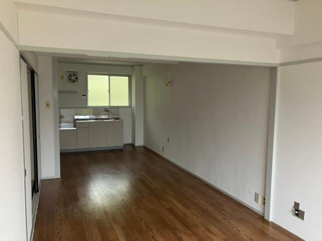 竹味マンションの居間・リビング|おしゃれなリビングです