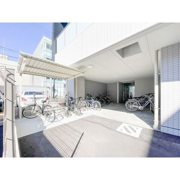 Alivis金山Eastのその他共用部分|駐輪場です