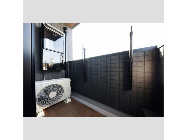 Jack komeiⅢのバルコニー|お洗濯にも便利なバルコニー付き