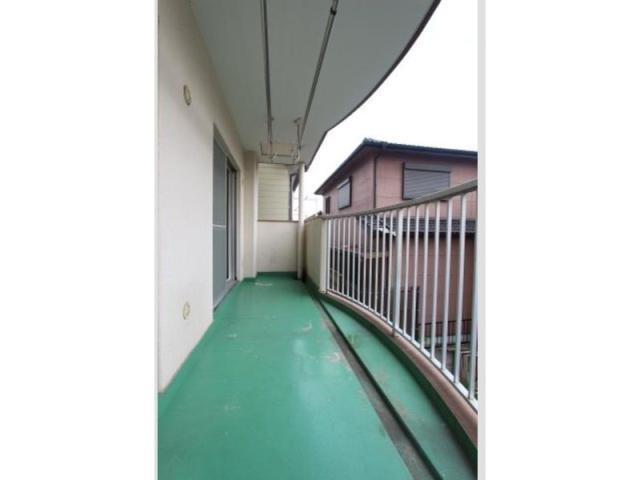 メゾン岩室のバルコニー|バルコニー付きです