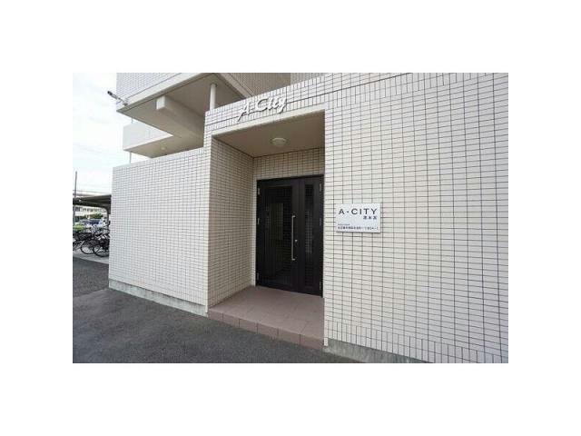 A・City港本宮のエントランス|エントランス部分