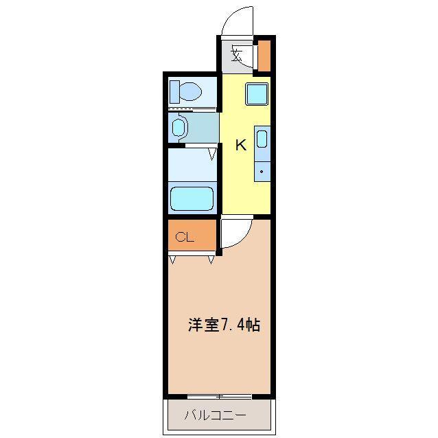 A・City港本宮の間取り