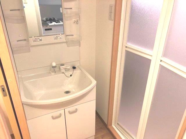 A・City港本宮の洗面所