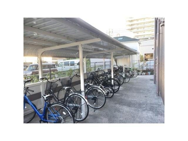 アスティオス港楽のその他共用部分|駐輪場です