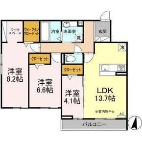 リヴェール的場の間取り