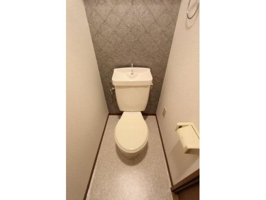 第５グランドハイツ鬼頭のトイレ|トイレもきれいです