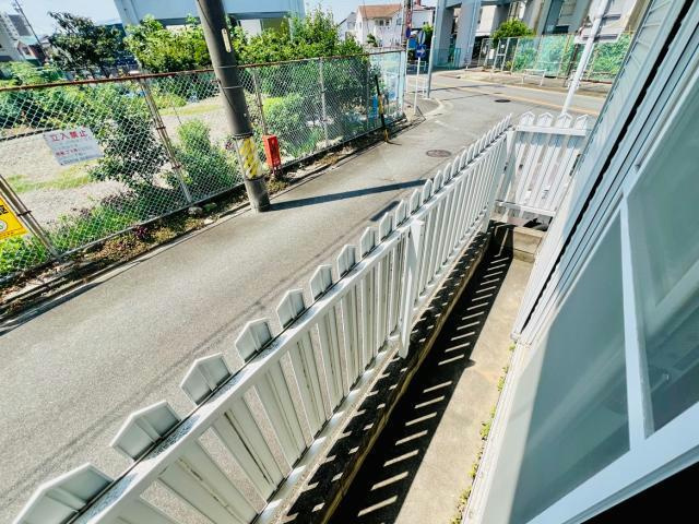 メゾンサンクのバルコニー