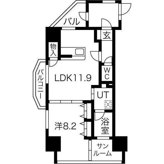 さくらHills ARAKOの間取り