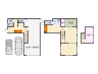 【間取り】 | 昭和通3丁店舗
