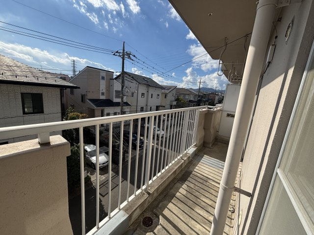 コウジィーコートのバルコニー