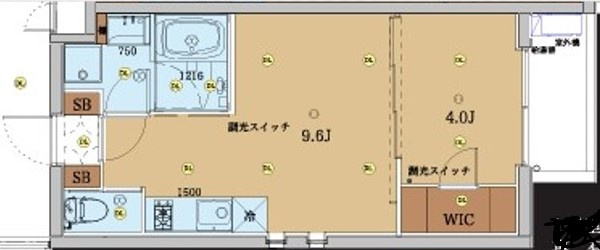 ブエナビスタ桜ノ宮の間取り