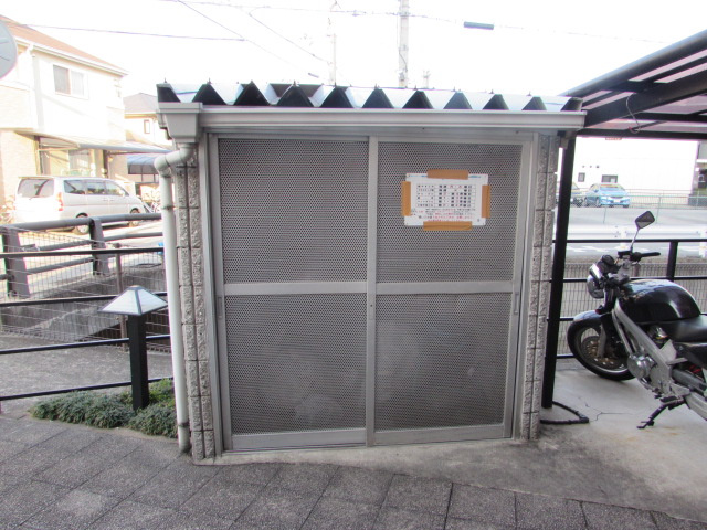 ケイズキューブのその他共用部分|ゴミ置き場です