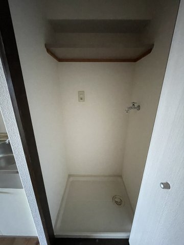 ケイズキューブの設備|洗濯機置き場です