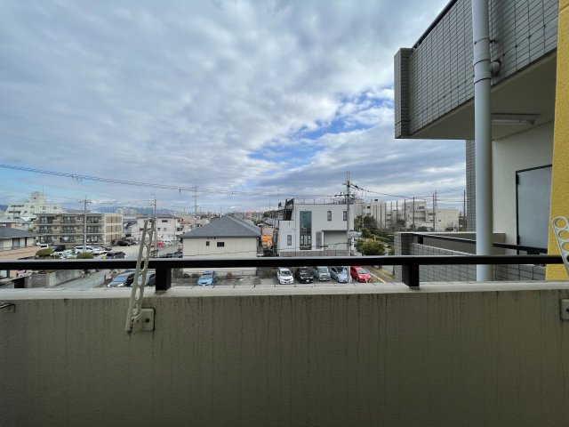 ケイズキューブの展望|バルコニーからの眺望です