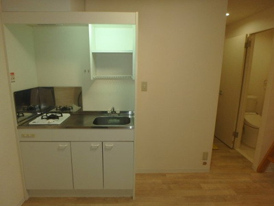 【キッチン】 | クレストウッド | 松島　クレストウッド　1R+ロフト　キッチン