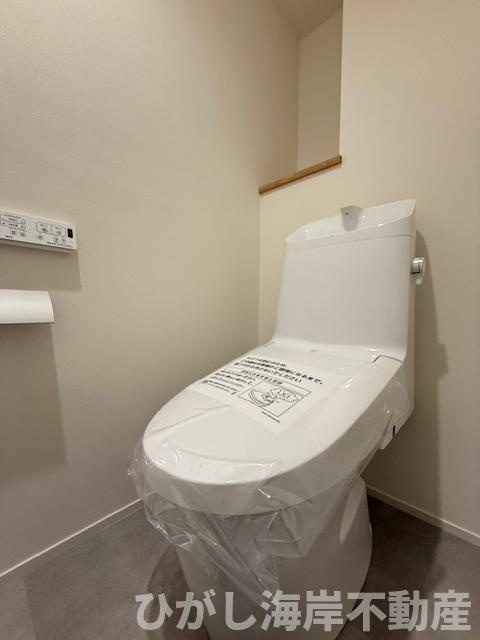 パシフィックガーデン茅ヶ崎A棟のトイレ|新規リフォーム完了！　洗浄機能付きお手洗い