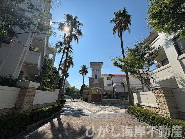 パシフィックガーデン茅ヶ崎A棟の庭|現地外観